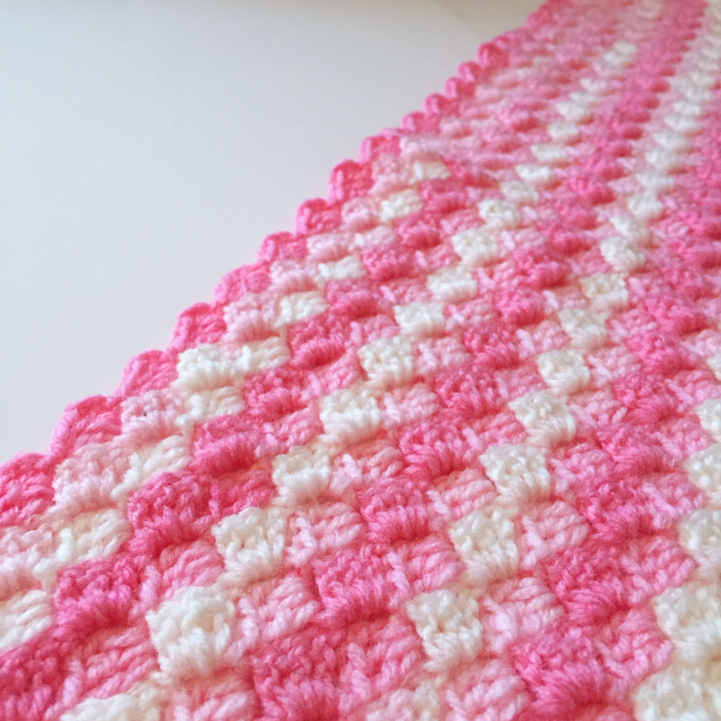 Baby blanketLion Brand Jiffy yarn (love it!). Pattern from 280 crochet  shells. Start with initial chain of 120 to make…