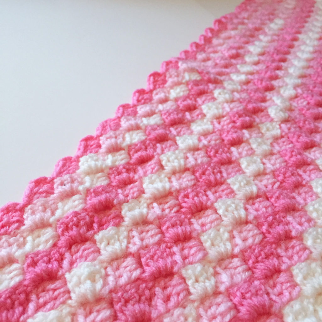 WOMH: C2C Baby Blanket | Em's Fiber Arts