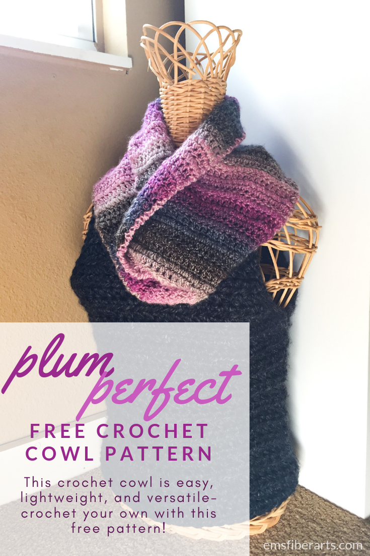 Free Crochet Pattern Plum Perfect Cowl Em S Fiber Arts