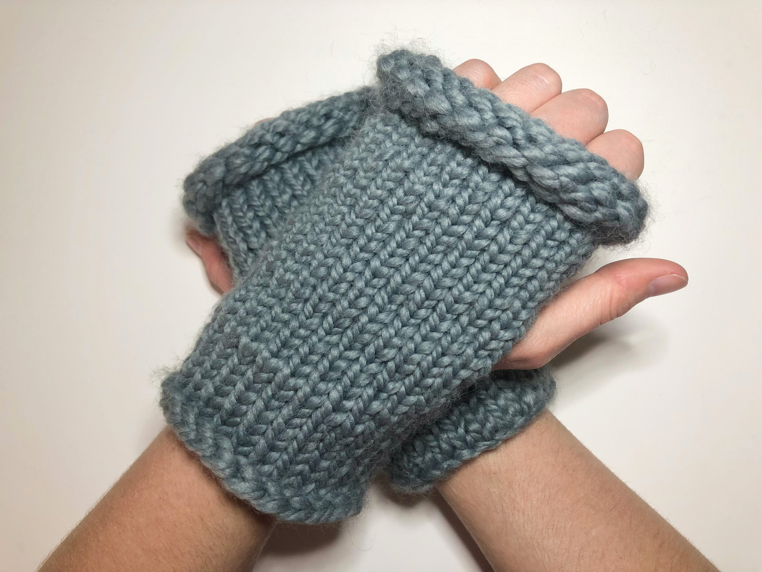 Learn To Loom Knit Fingerless Gloves Tutorial Em's